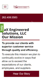 Mobile Screenshot of laxengineeredsolutions.com